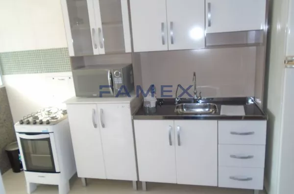 Apartamento para  locação no Centro mobiliado - 01 suíte  + 01 quarto