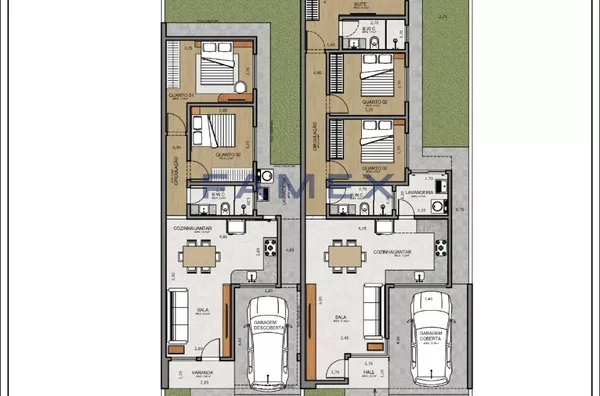 CASA À VENDA NO BAIRRO FRARON NA PLANTA