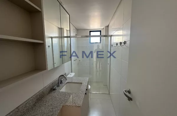 Apartamento para locação com 01 suíte + 01 quarto no centro edifício Topázio- 01 quadra do Super Polo - Foto 15