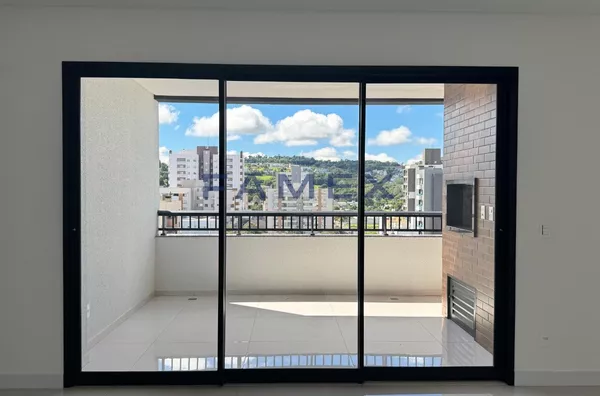 Apartamento para locação  Centro Ed Turmalina com 02 suítes + 01 quarto