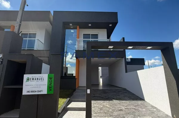 SOBRADO À VENDA-BAIRRO FRARON-PATO BRANCO-PR- - Foto 1