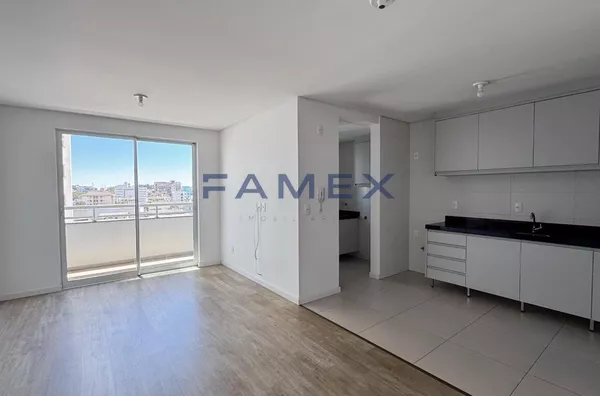 Apartamento para locação no Centro - Ed Safira com 01 suíte + 01 quarto - Foto 2