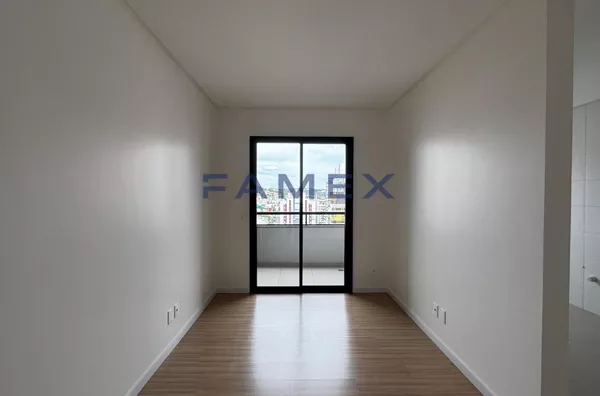 Apartamento com 01 suíte + 01 quarto no centro para locação - edifício opala - 02 quadras da praça central
