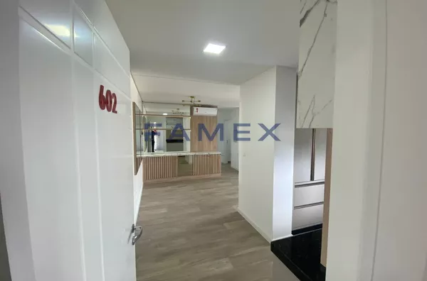 APARTAMENTO SEMIMOBILIADO ED RUBI -  COM 01 SUITE + 01 QUARTO - PROXIMO PRAÇA CENTRAL