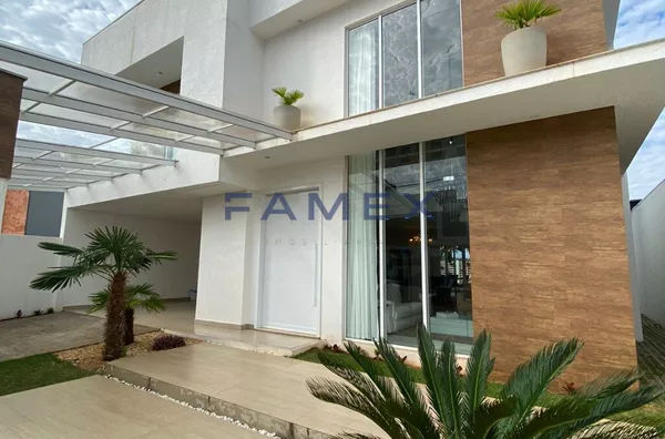 CASA ALTO PADÃO À VENDA BAIRRO INDUSTRIAL II COM SUÍTE MASTER MAIS 2 DORMITÓRIOS SENDO UMA DEMI SUÍTE