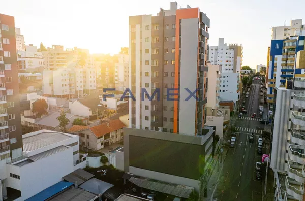 Apartamento com 01 suíte + 01 quarto no centro para locação - edifício opala - 02 quadras da praça central