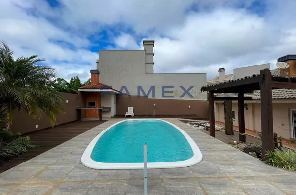 Casa térrea com piscina e area de lazer para locação no Bairro Pinheiros - Pato Branco. — foto 7