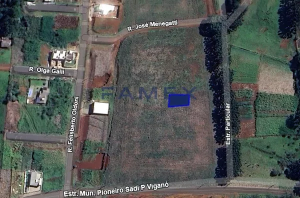 Terreno à venda com 476,13m² - Menegatti