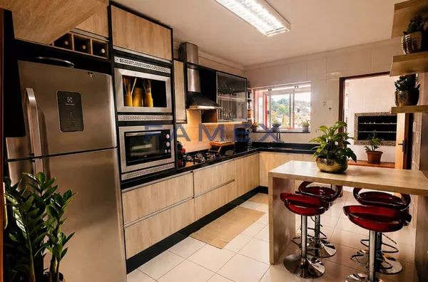 Apartamento com 1 suíte e 2 quartos - Condomínio Ouro Preto - Centro, Pato Branco