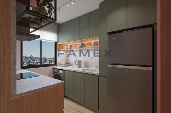 Studio na planta no Edifício Pace