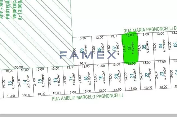 TERRENO A VENDA BAIRRO FRARON - PRÓXIMO AO CENTRO VETERINÁRIO MATER DEI