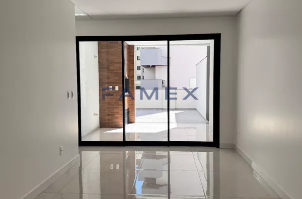 Apartamento para locação no Ed. Turmalina - Centro - 01 suíte + 01 quartos