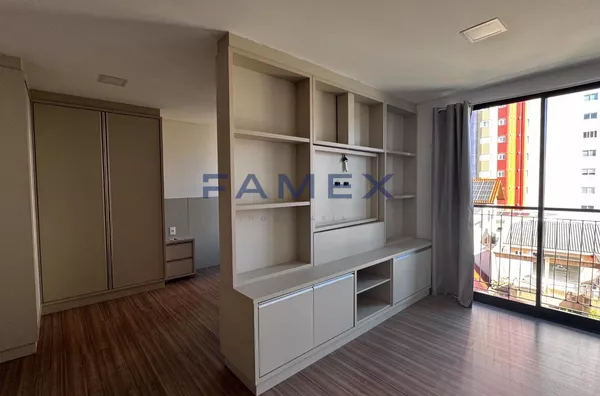Ed. Topázio - apartamento studio com 01 quarto no centro - próximo ao super polo