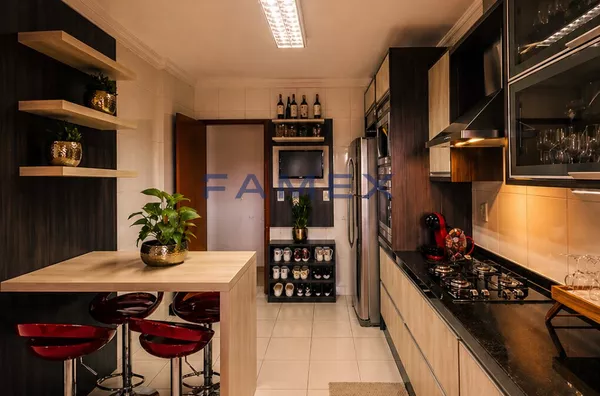 Apartamento com 1 suíte e 2 quartos - Condomínio Ouro Preto - Centro, Pato Branco