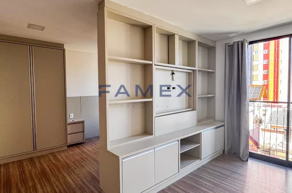 Ed. Topázio - apartamento studio com 01 quarto no centro - próximo ao super polo