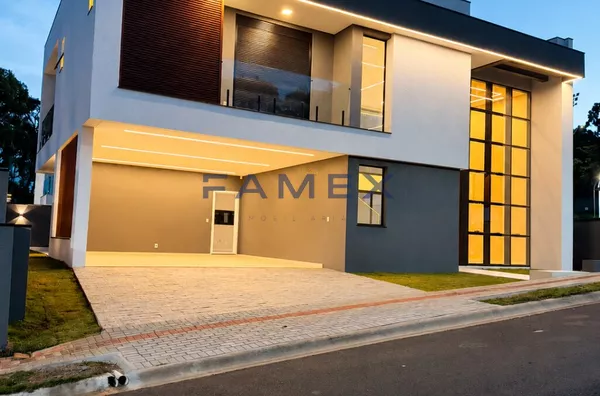 Casa em construção no Condomínio Jardins de Monet em Pato Branco - 3 suítes
