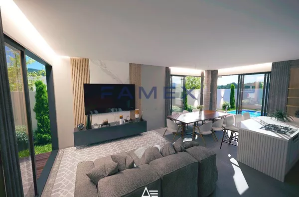 Sobrado em construção para venda no Loteamento Santa Clara - 3 suítes