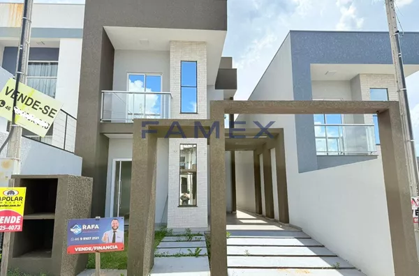 SOBRADO NOVO À VENDA NO BAIRRO FRARON