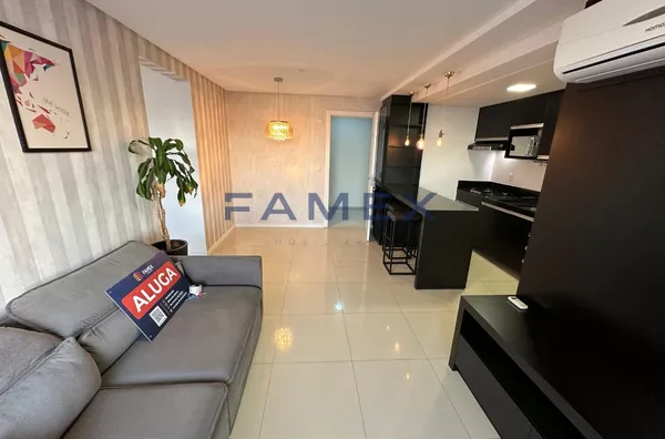 Apartamento   para locação no Centro Ed Monna Lisa com 01 suíte  + 02 quartos - próximo a prefeitura municipal