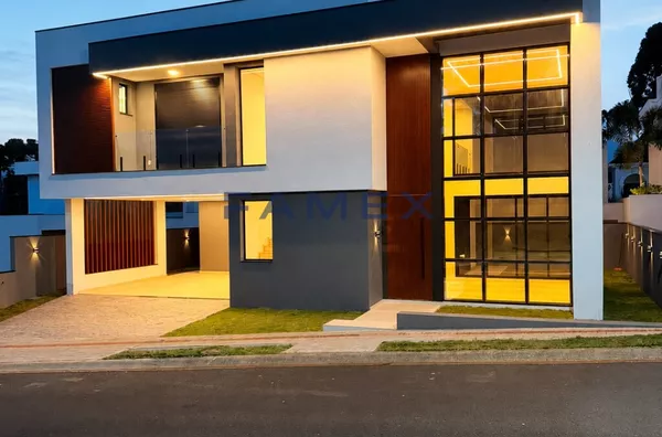 Casa em construção no Condomínio Jardins de Monet em Pato Branco - 3 suítes
