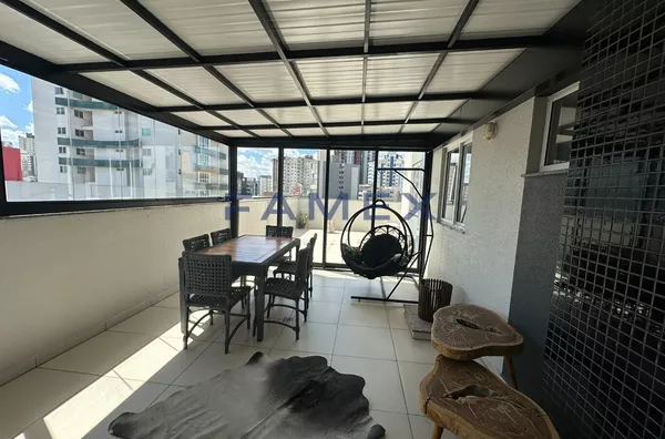 APARTAMENTO  GARDEN MOBILIADO NO CENTRO COM  01 SUÍTE + 01 QUARTO