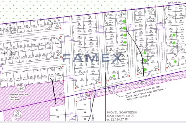 TERRENO À VENDA - LOTEAMENTO UNIVERSITÁRIO - BAIRRO FRARON   PATO BRANCO/PR