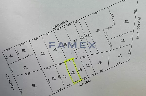 Terreno para venda,  Centro, Pato Branco