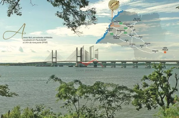 Lote para venda em Portal dos Dourados - Paulicéia SP 