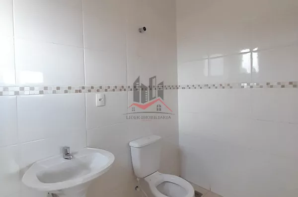 Banheiro padrão em todas as salas