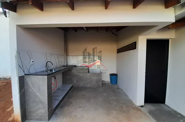 Casa nova mobiliada com 3 dormitórios e garagem para 3 carros com usina solar a venda, no bairro Aldeia do Lago 1, em Panorama-SP - Foto 18