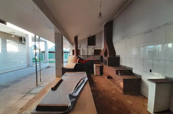 Vista da área gourmet