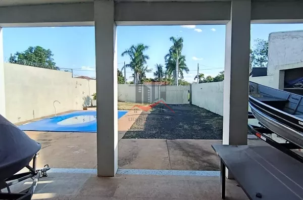 Sobrado todo mobiliado com 3 suítes e um dormitório para venda no condomínio Água Verde, em Paulicéia-SP