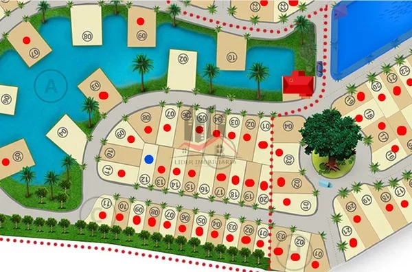  Terreno B12-BV2 a venda às margens do Rio Paraná no condomínio Residencial Bela Vista, em Panorama