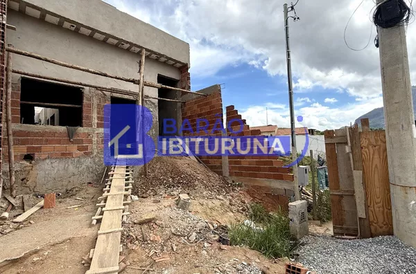 Casa em construção no Vale do Sol 2