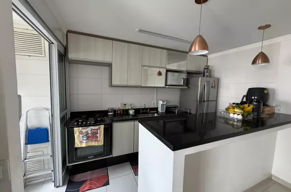 Apartamento com 1 dormitório, vaga de garagem, lazer completo - Foto 6