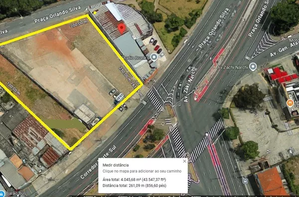 4000m²  Gal Ataliba Leonel - com duas frentes