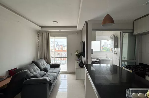 Apartamento com 1 dormitório, vaga de garagem, lazer completo