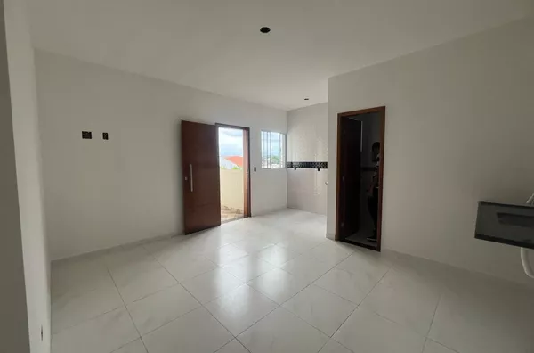 Condomínio fechado, construção nova, 39m² com 02 dormitórios, cozinha conceito aberto, banheiro e área de serviço.
