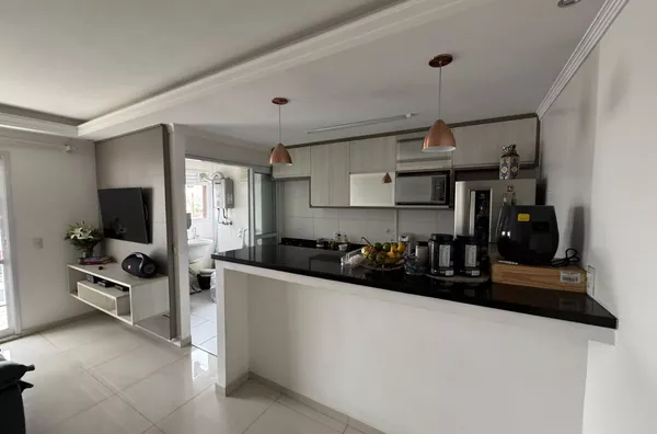 Apartamento com 1 dormitório, vaga de garagem, lazer completo
