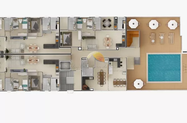 Planta área de lazer