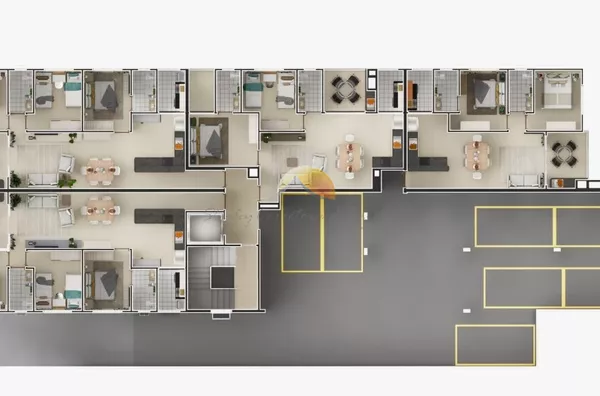 Planta primeiro pavimento