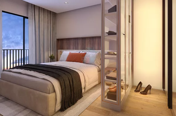 Dormitório Apartamento 98 m2