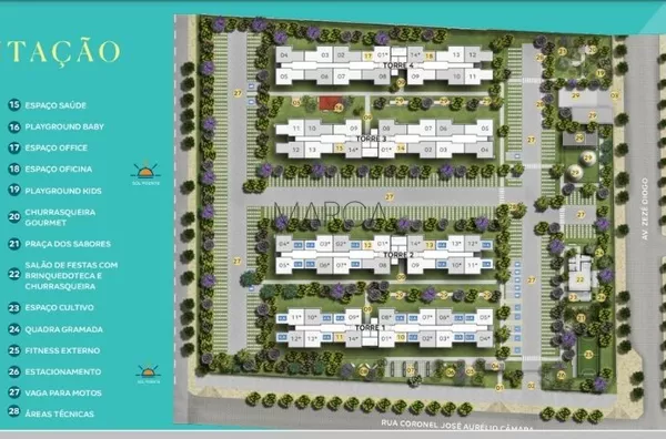 VIVA PRAIA DO FUTURO, Apartamento para venda, 2 quartos, localizado bem na Praia do Futuro,  Vicente Pinzon, Fortaleza