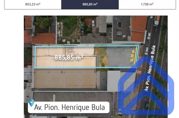 Terreno Comercial na Av. Henrique Bulla – Maringá