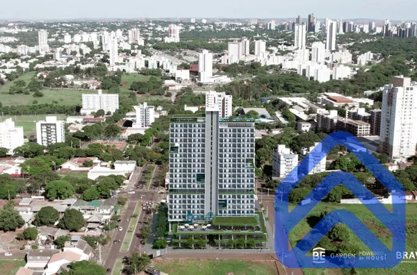 Studios BE Garden na Zona 8 – Viva o futuro em Maringá