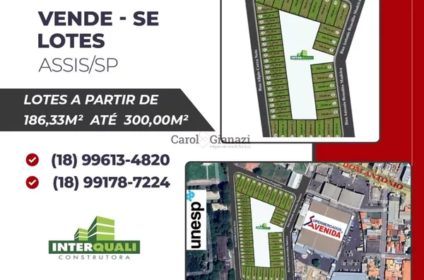 LOTEAMENTO PRÓXIMO AO SUPERMERCADO MAX