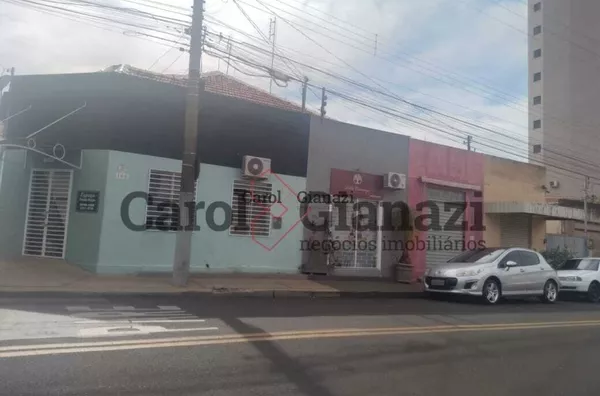 CA537 - CASA RESIDENCIAL COM 3 SALÕES COMERCIAIS