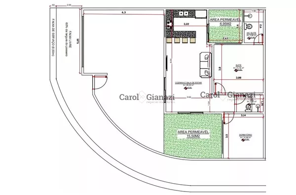 CA2199- Casa para venda em Construção no Residencial Veneza em Assis