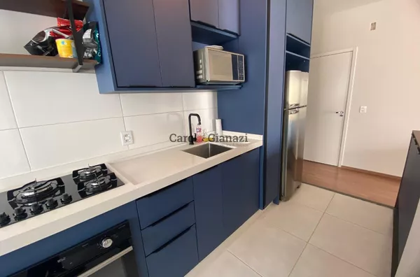 AP2583-  Apartamento mobiliado para locação no Residencial Recanto dos Pássaros - Foto 2