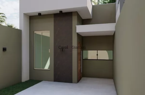 CA1617 - Casa Moderna à Venda em Construção na Vila Triângulo – Entrega em Janeiro